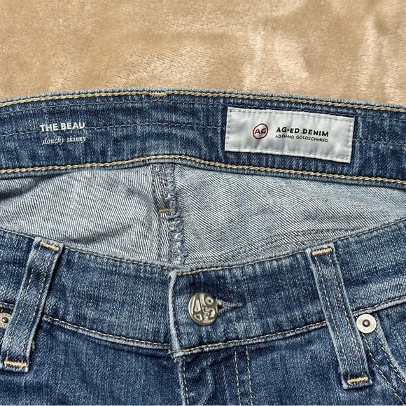 AG The Beau Slouchy Skinny Jeans Size 31 - Picture 7 of 11